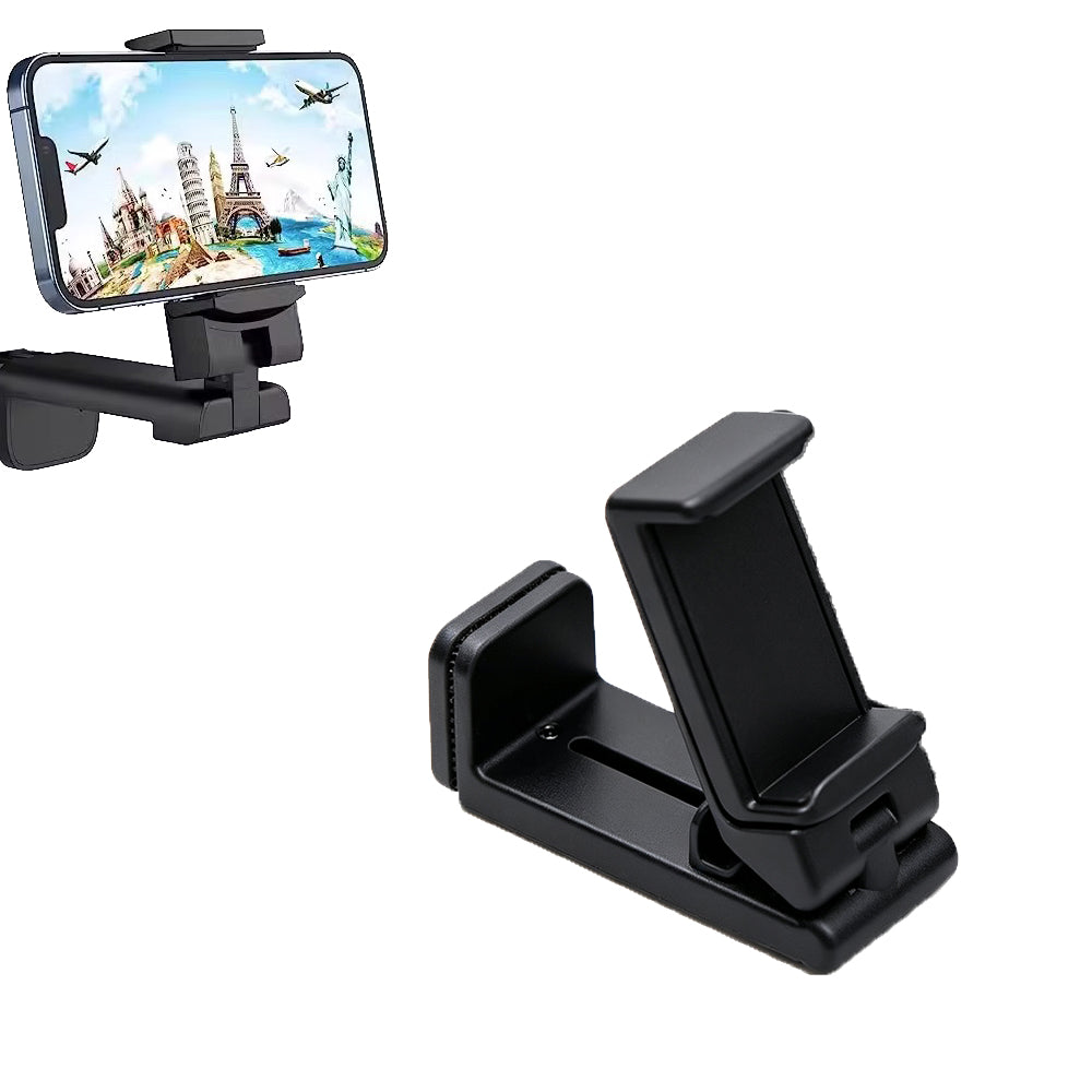 Airplane Travel Phone Holder Universal Handsfree Phone Mount with 360 Degree Rotation