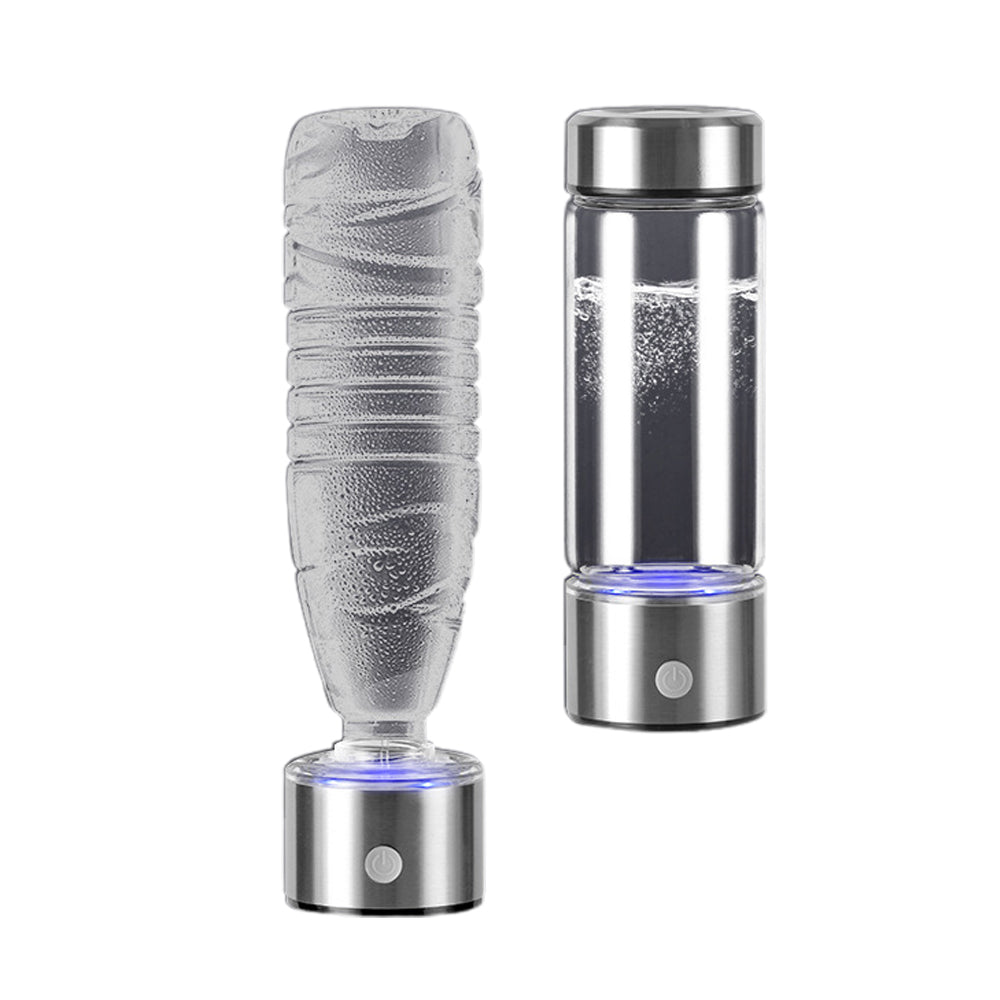 Dual Use 450ml Hydrogen-rich Water Bottle Generator Cup Rechargeable Water Bottle