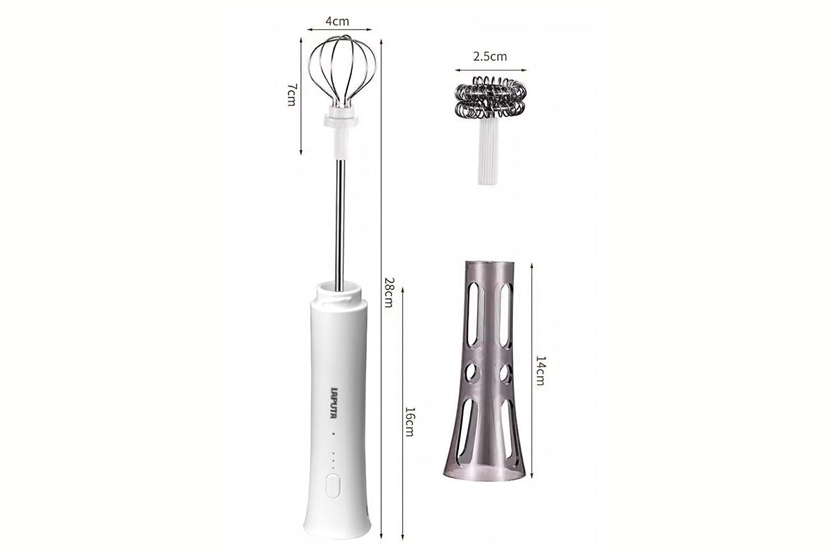 Hands Free 3-Speed Electric Milk Frother Automatic Foam Maker for Coffee Latte