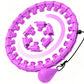 32 Section Detachable Weighted Hula Hoop Adjustable 26 to 58 Inches