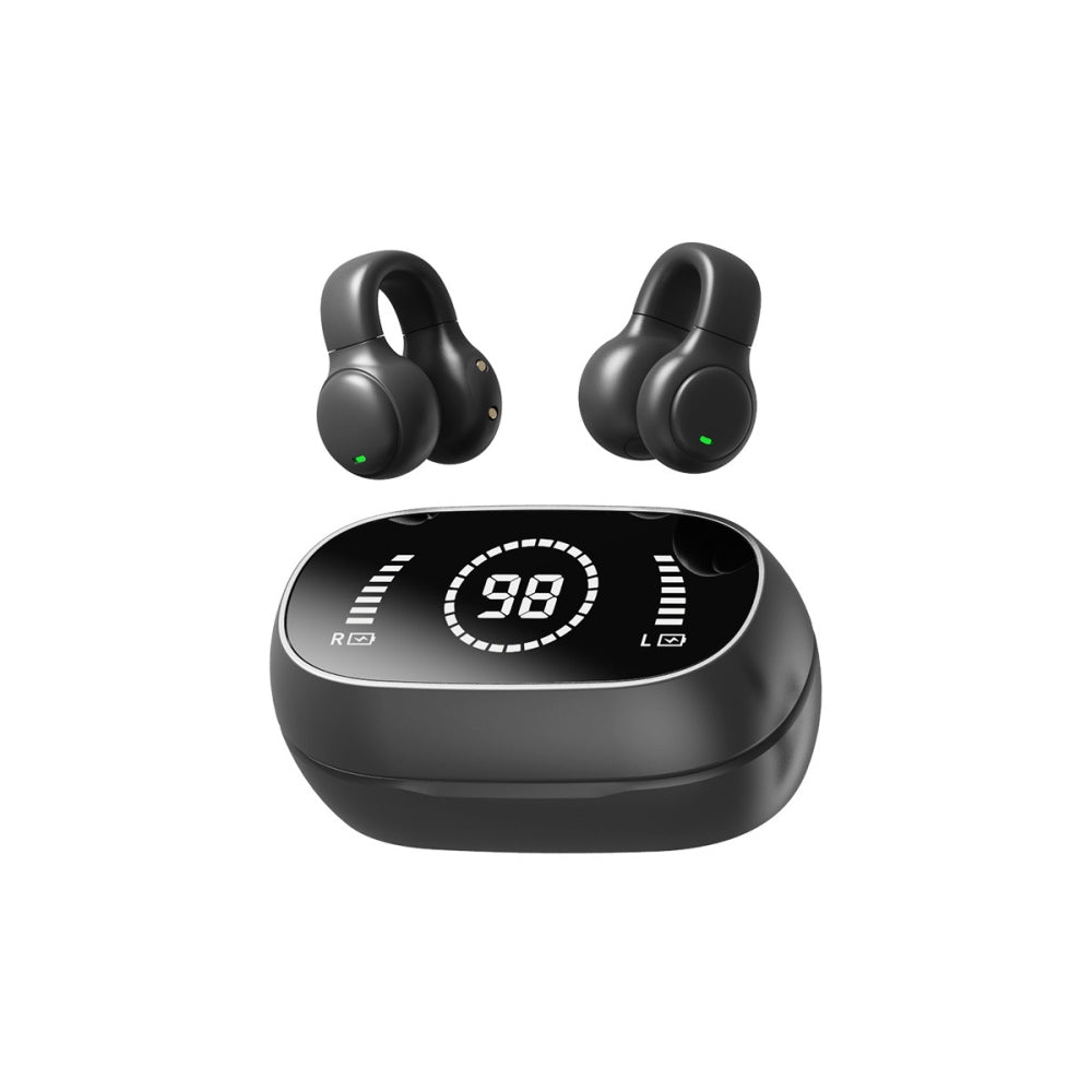 Open Ear Earbuds Bluetooth Wireless Headphones Earclip Design Touch Control Headset