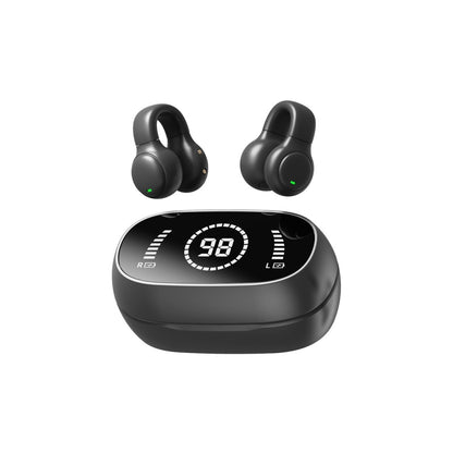 Open Ear Earbuds Bluetooth Wireless Headphones Earclip Design Touch Control Headset