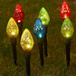 LED Strawberry Pathway Lights Solar Powered Outdoor Decoration for Lawn and Holiday Yard