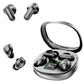 2 Pairs Wireless Earbuds Bluetooth Earphones with LED Digital Display Charging Case