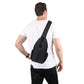 Water-Resistant Crossbody Sling Backpack for Travel and Daily Use