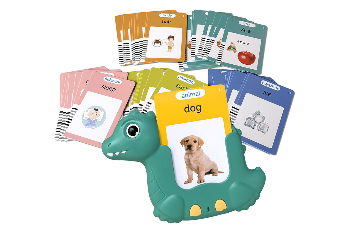 Flash Cards Learning Toy with 510 Words Montessori Language Educational Toy