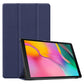PU Leather Trifold Stand Case for Fire HD 10 2021 2023-Dark Blue
