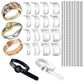 26PCS Ring Size Adjuster For Loose Rings Invisible Ring Guards Spacer Adjuster