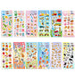 24 Sheets Cute Stickers for DIY School Supplies Luggage Bike
