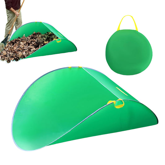 Leaf Collector Portable Pop Up Leaf Bags Foldable Leaf Pick Up Tool