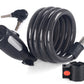 4FT Combination Bike Lock Heavy Duty Anti-Theft Cable Lock for Bicycles