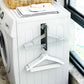 Adhesive Clothes Hanger Storage Rack
