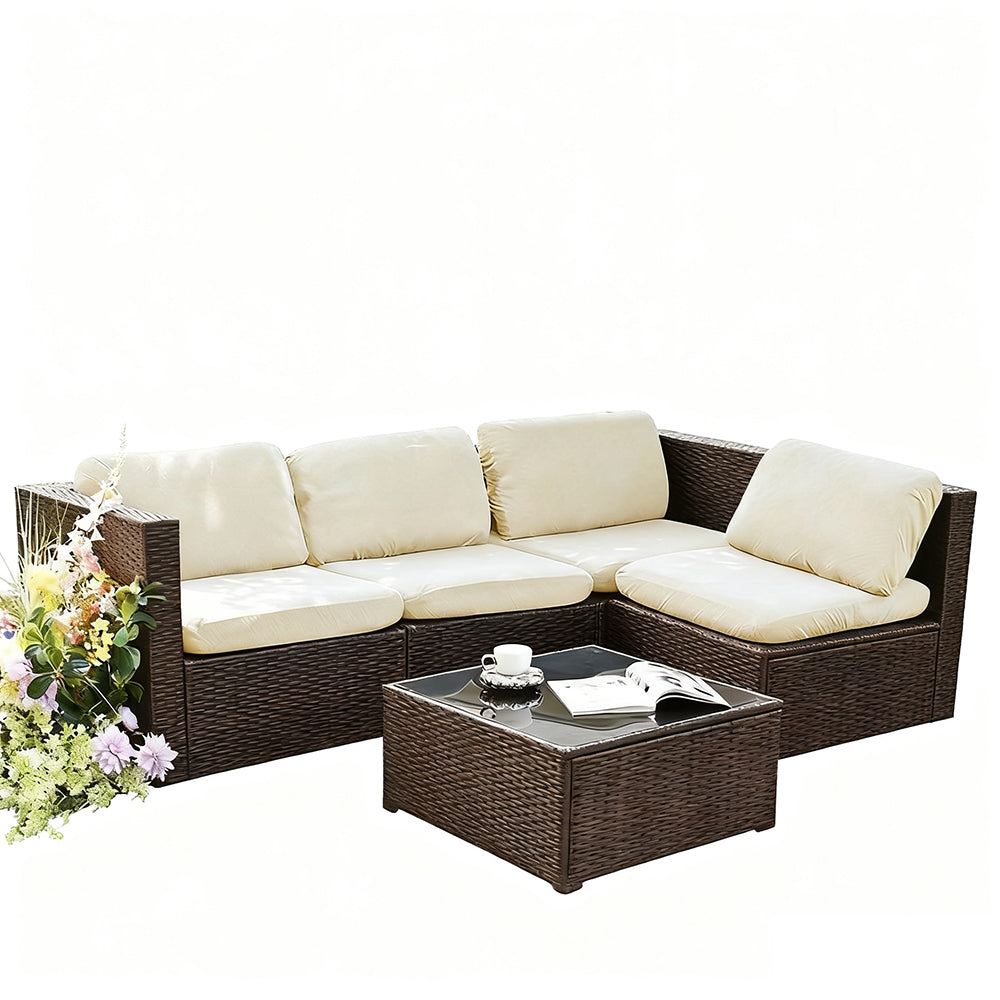 1Pc Elastic Outdoor Patio Sofa Seat Cushion Covers Garden Couch Furniture Cover