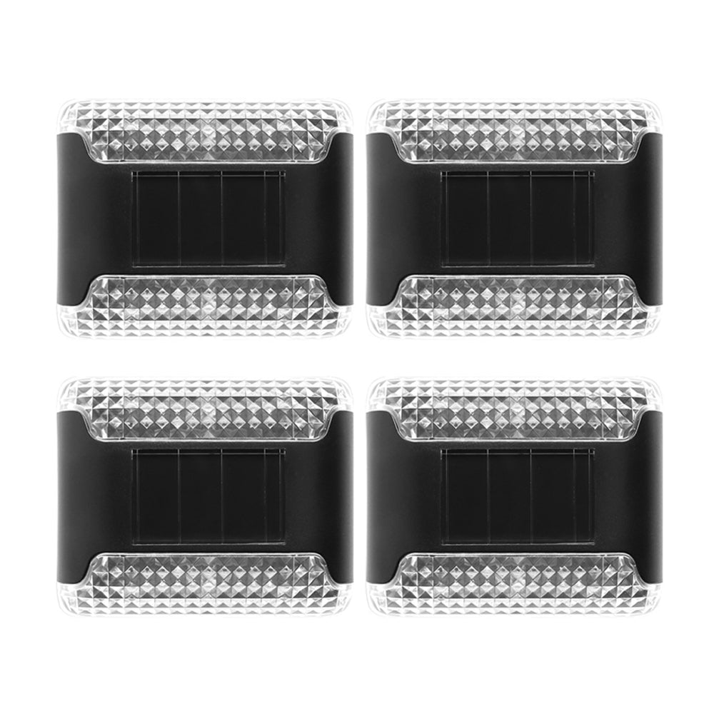 4 Pcs Solar Wall Lamp Outdoor Garden Wall LED Light Up and Down for Backyard