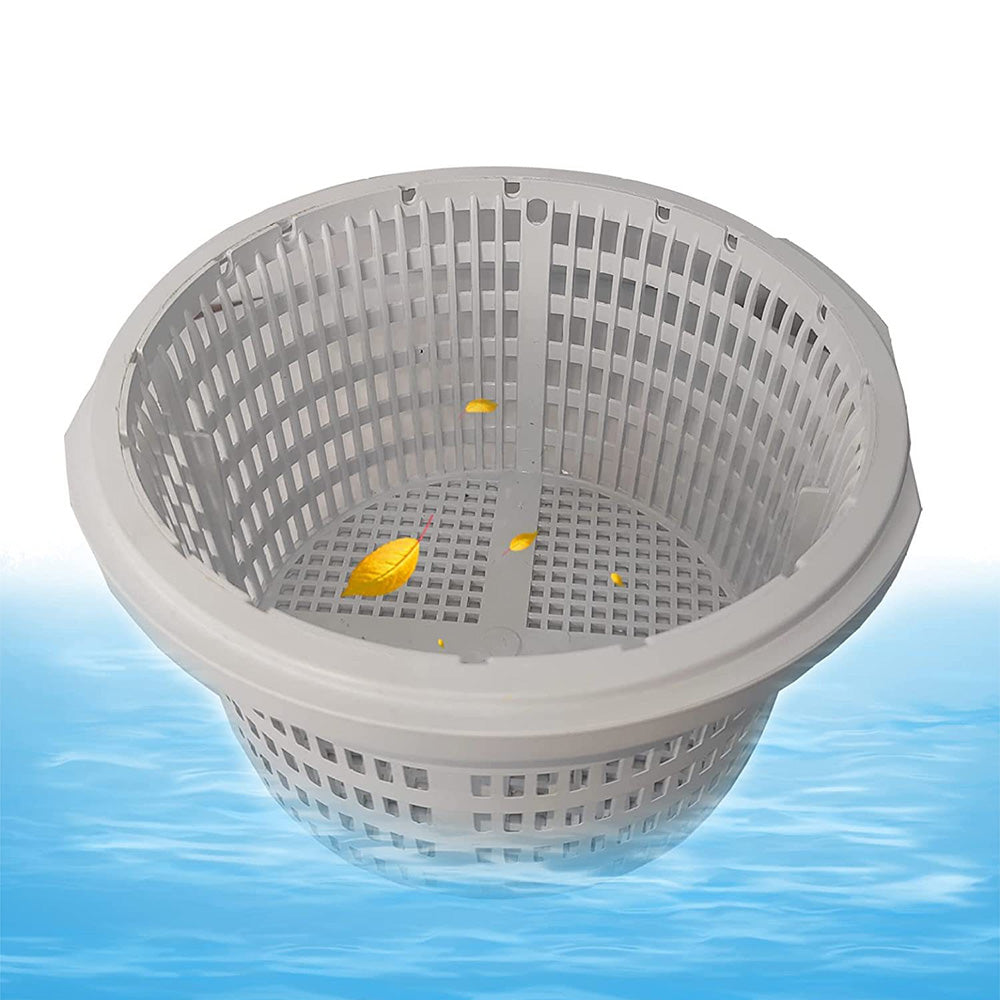 Pool Skimmer Basket with Handle for Inground Pools Large Mesh Filter Basket