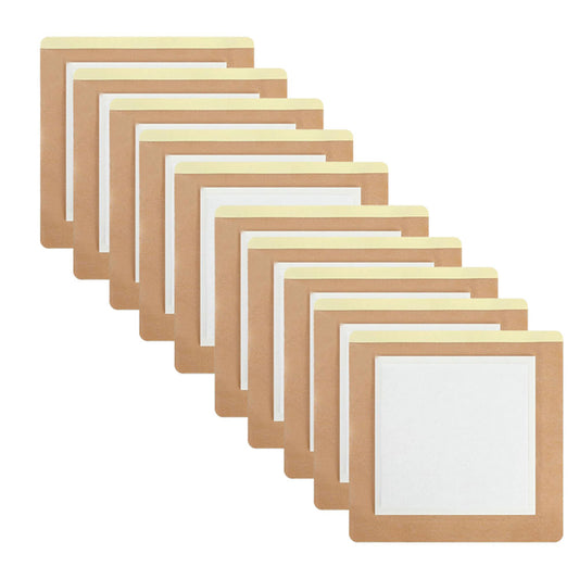 10Pcs Self-Adhesive Castor Oil Pack Wrap Castor Oil Pack for Sensitive Skin