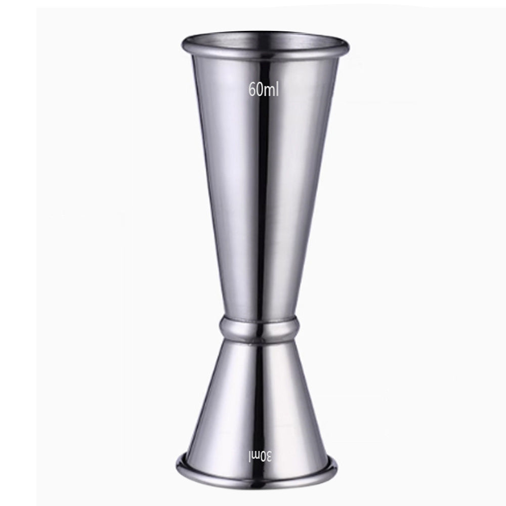 Stainless Steel Double Jigger 30ml 60ml Cocktail Bar Measuring Cup