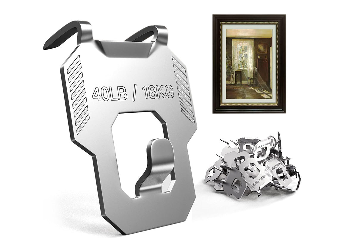 20PCS Claw Drywall Picture Hangers Wall Hooks For Hanging Picture Mirror Photo Kit