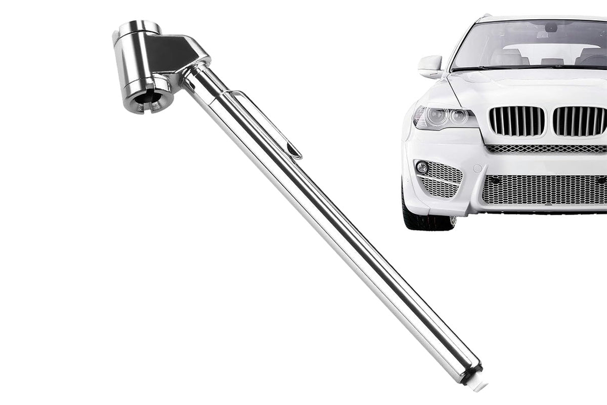 Mini Pencil Tire Pressure Gauge Metal Nozzle Tire Gauge Calibrated From 10-120 PSI