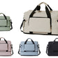 Expandable Travel Duffel Bag Gym Bag with Wet Dry Compartment