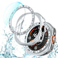 3 in 1 Screen Protector for Samsung Galaxy Watch Ultra 2 47mm with Protector and Bezel Ring