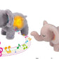 Breathing Light Glowing Music Sound Soothing Elephant Doll