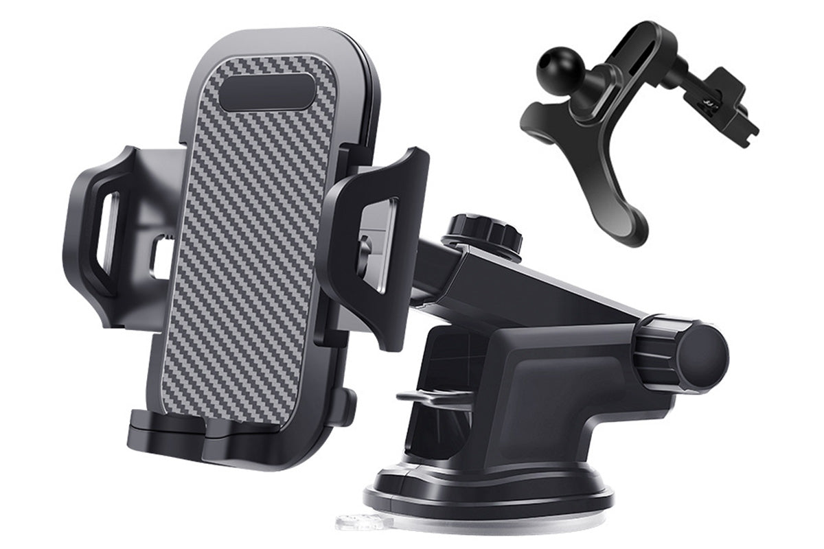 Universal Car Phone Holder Suction Mount Adjustable Dashboard Windscreen Stand