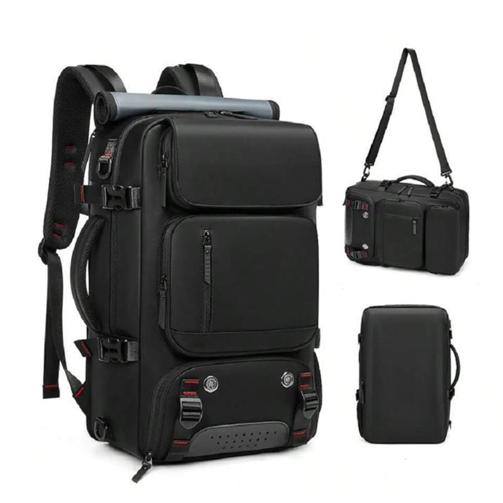 Travel Carry-On Convertible Backpack with Shoe Compartment