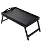 Mini Folding Bamboo Table Laptop Desk Multipurpose Side Tea Tray