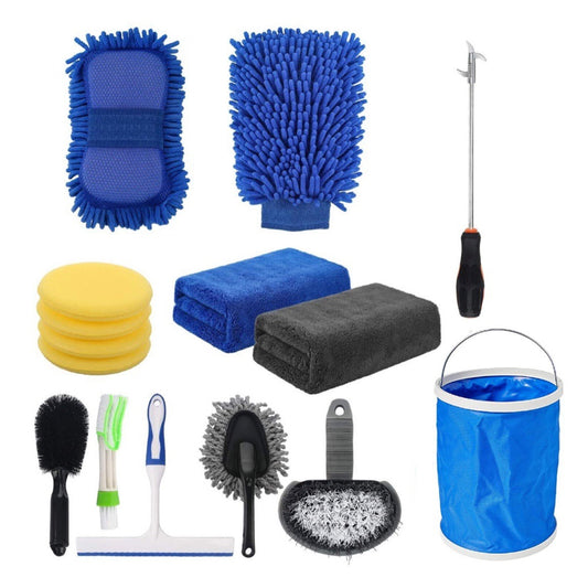 15Pcs Car Wash Cleaning Tools Set