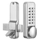 Keyless Entry Lock Mechanical Door Lock with Keypad Set Waterproof Lock