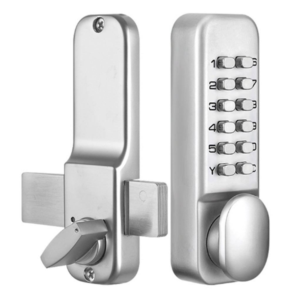Keyless Entry Lock Mechanical Door Lock with Keypad Set Waterproof Lock