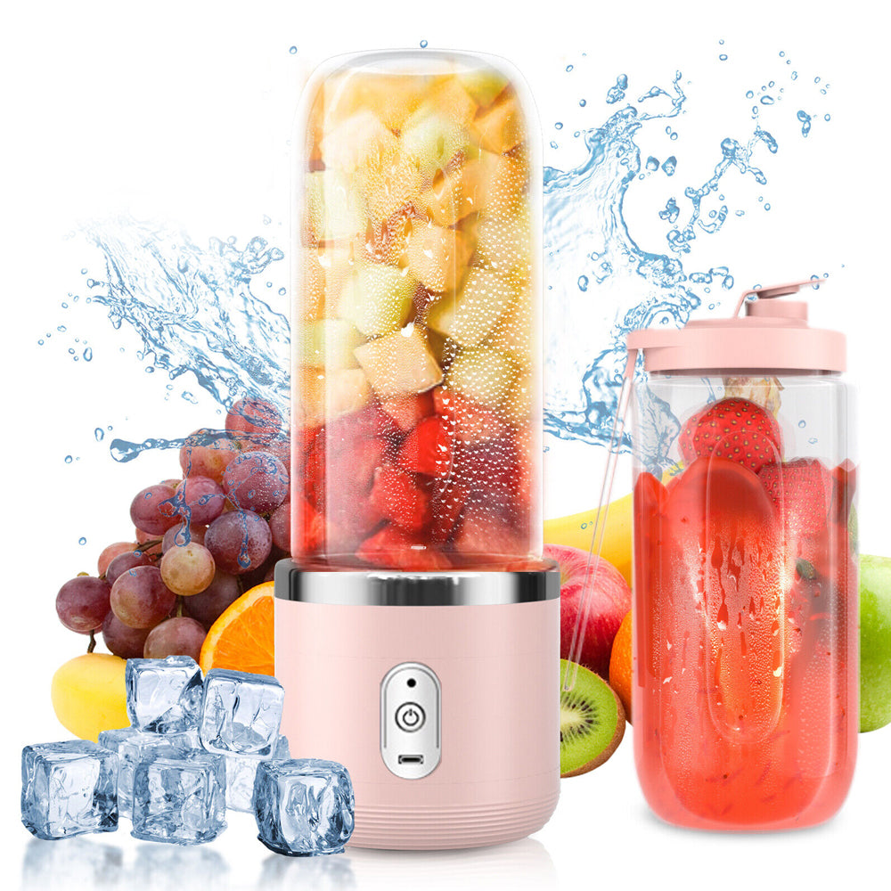 400ml Portable Electric Mini Juice Maker Blender Smoothie Juicer