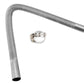 Parking Exhaust Pipe Stainless Steel 60-200 cm for Cars Trucks and Vans