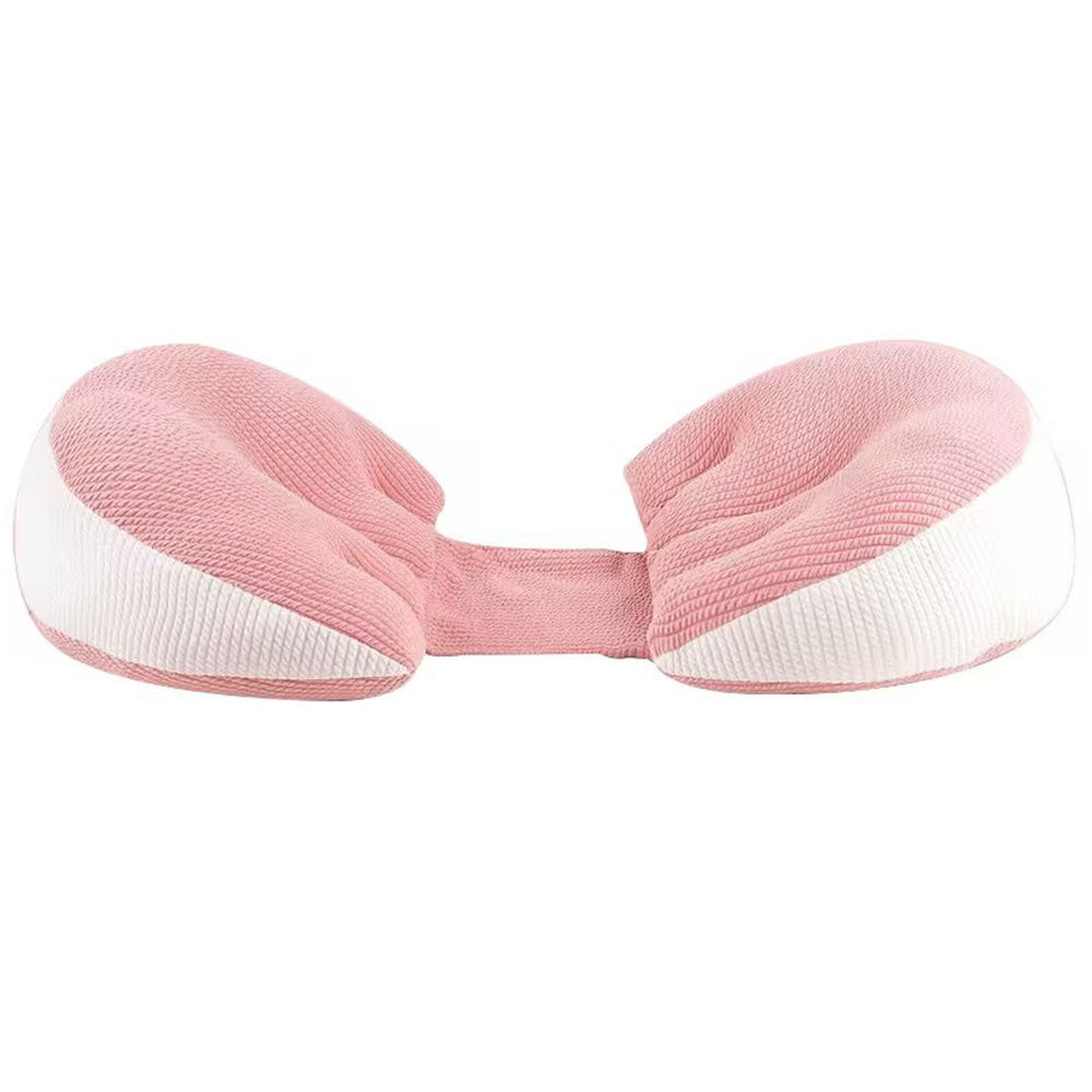 Portable Pregnancy Pillow W Shaped Maternity Support For Side Sleepers