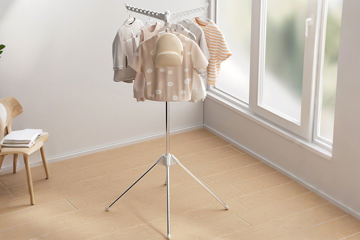 Clothes Drying Rack Foldable Stainless Steel Drying Rack Clothing Laundry Drying Rack