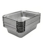 10Pcs Disposable Aluminum Foil Pans With Lids Steam Table Bakeware