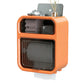 Wall Mount Tissue Holder with Clear Window Large Capacity Paper Dispenser for Bathroom