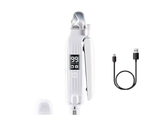 3-in-1 Cat Nail Clippers USB Rechargeable Dog Nail Trimmers with 2 LED Lights