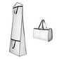 Portable Wedding Dress Garment Bag for Bridal Gowns and Cheongsam