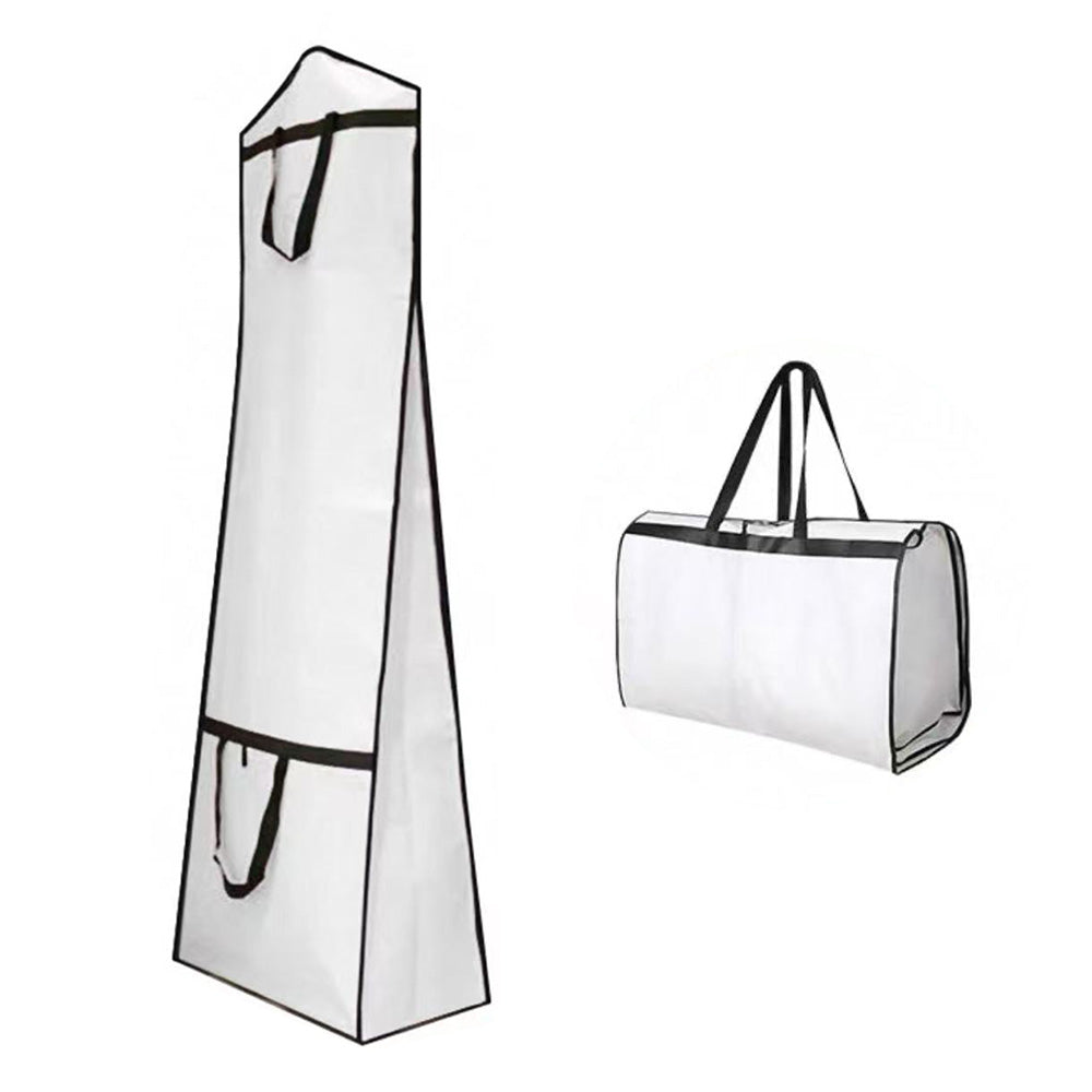 Portable Wedding Dress Garment Bag for Bridal Gowns and Cheongsam