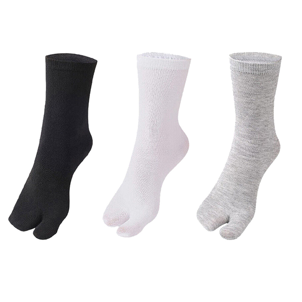 3 Pairs Flip Flop Socks Tabi Split Toe Socks Toe Socks