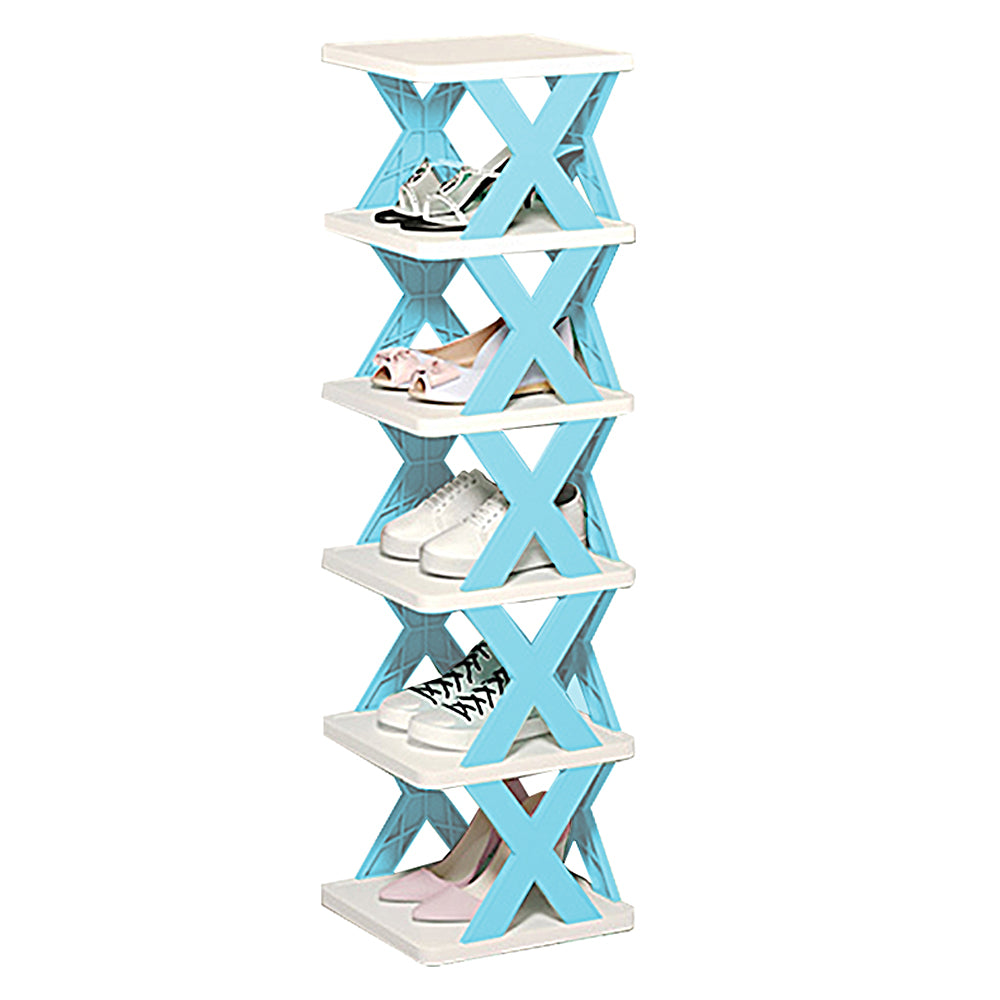 Stackable Shoe Rack Multi-layer Storage Shoes Shelf Space Saving Shoe Organizer