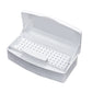 Nail Tool Cleaning Soaking Cleaning Box with Lift Up Filter Tray