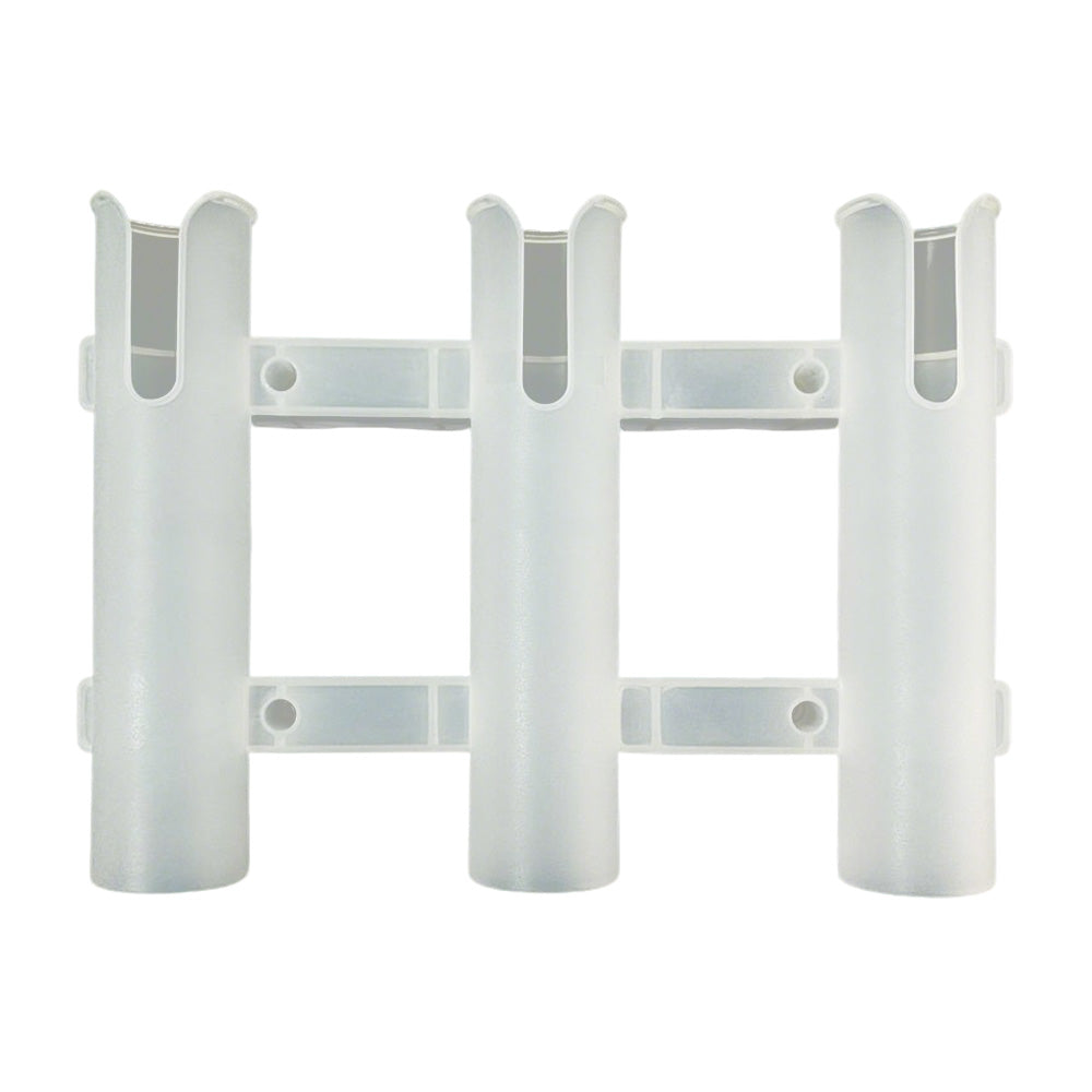 3 Tube Fishing Rod Holder Bracket Mounted Fishing Rack For Boats Garage Cooler