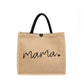 Jute Reusable Handbags-mama