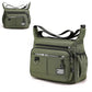 Multi-Pocket Men's Crossbody Shoulder Bag for Outdoor Travel and Commuting