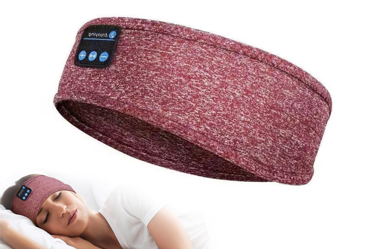 Bluetooth Music Headband Sleep Eye Mask for Running Yoga Calls