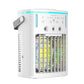 Wired 1000ml Evaporative Cooling Fan with Remote Control and Timer 7 Color Night Light