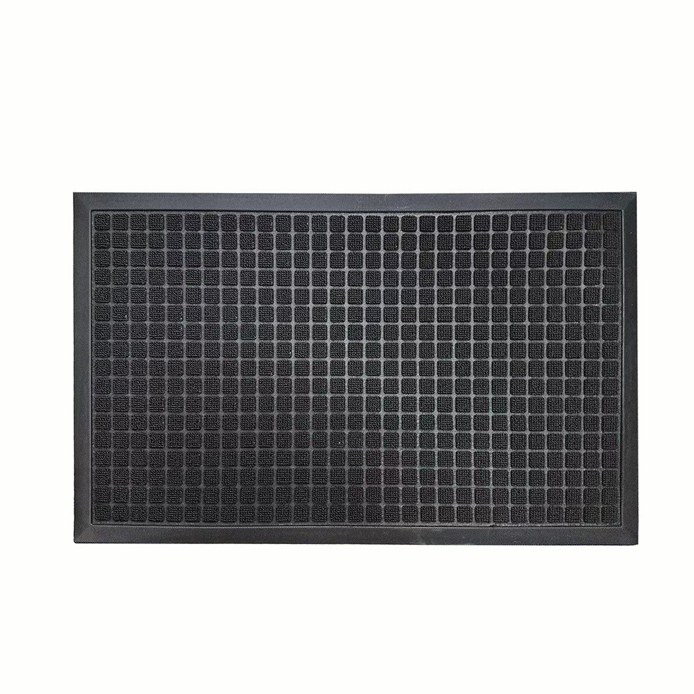 45x75cm PVC Entrance Floor Mat with Slip Resistant Rubber Backing